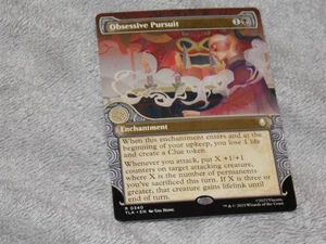 Magic The Gathering Borderless Obsessive Pursuit x1 Raro Avatar: The Last Airbender Casi Nuevo Bajo Envío y devolución - Imagen 1 de 1