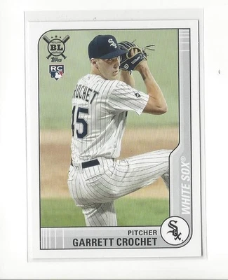 2021 Topps Big League #195 Garrett Crochet RC Rookie White Sox Red Sox - Image 1 of 2