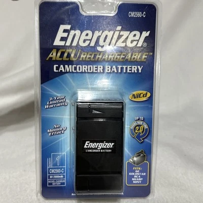 Подлинный Energizer перезаряжаемый видеокамеры аккумулятор CM2560-C новый - Изображение 1 из 4