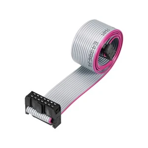 Fil plat Câble ruban FC/FC Connecteurs A-type 14Broches 2.54mm Pas 50cm Longue - Imagen 1 de 5