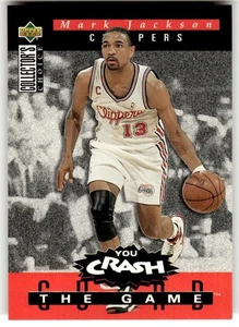 1994 Upper Deck Collector's Choice Crash the Game Assist Mark Jackson #A9 - Foto 1 di 2