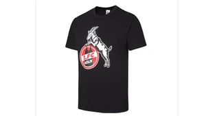 1. FC Köln T-Shirt "Basic Schwarz " Gr. L - Bild 1 von 1