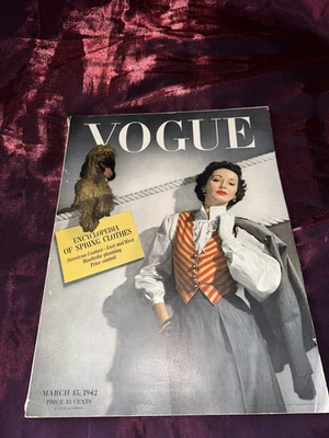 Vogue Magazine  March 15, 1942 Horst - Image 1 of 4