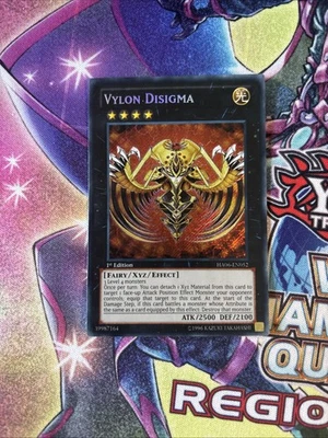 (YBL) Yu-Gi-Oh TCG Hidden Arsenal 6: Omega Xyz #HA06-EN052 Vylon Disigma LP - Image 1 of 2