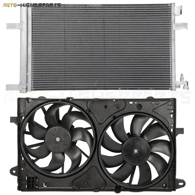 Kit de condensador y ventilador de refrigeración eléctrico de CA para Chevrolet Impala 2014-2017 Foto 1 de 4