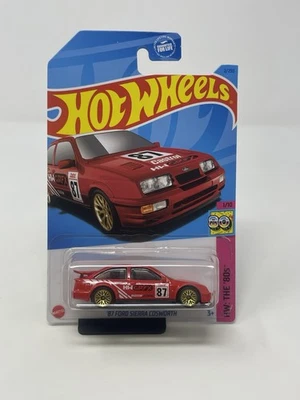 Hot Wheels - HW The 80's 1/10 - '87 Ford Sierra Cosworth Red 2/250! Fast Ship! - Image 1 of 3