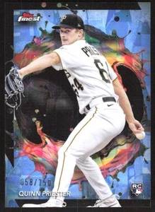 9765F 2024 Finest #299 Quinn Priester Sky Blue Refractors #/150 - Picture 1 of 2
