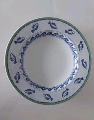 Villeroy & Boch V&B Switch 3 CORSICA Pastateller Suppenteller Tieferteller Fisch - Bild 1 von 4
