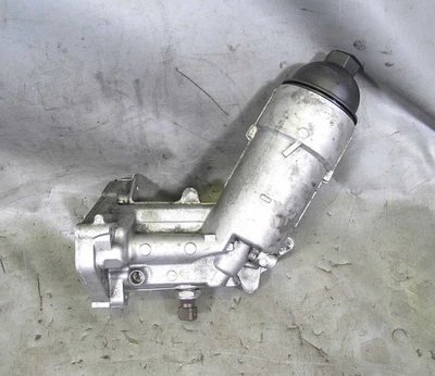 Soporte de carcasa de filtro de aceite BMW E90 335d diésel sedán con conexión de enfriador 2009-2011 Foto 1 de 4