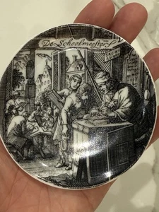 JUEGO VINTAGE DE DOS PLATOS DE PORCELANA FOCKE& MELTZER MINIATURA  - Imagen 1 de 9