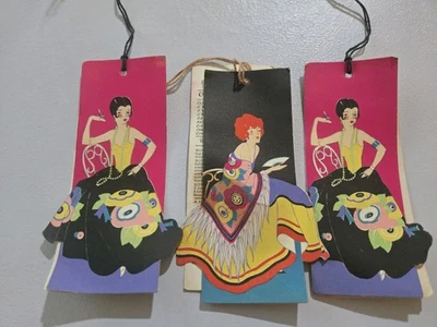 3 tarjetas vintage Gibson Product Girls Bridge Tally sin usar Foto 1 de 3