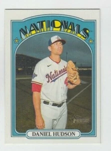 (10) Daniel Hudson 2021 Topps Heritage Base Card Lot #234 Washington National - Bild 1 von 1
