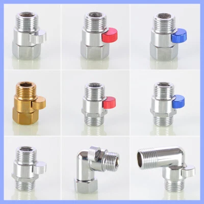 Flow Quick Control Shut Off Valve For Shower Head Hand Water Saver Accessories - Image 1 of 4