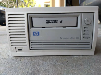 HP Surestore Ultrium 230 Backup Tape SCSI Cable, Cleaning Tape, SCSI Card, Tapes - Image 1 of 4