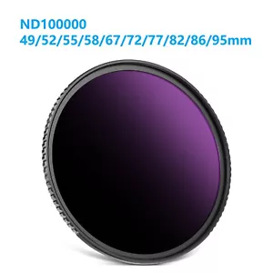 NEEWER ND100000 (16.5 Stop) Limited Neutral Density ND Filter - Picture 1 of 11
