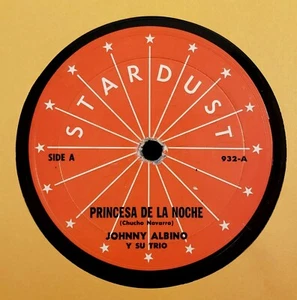 JOHNNY ALBINO / QUE NO TE CUENTEN CUENTOS / PRINCESA DE LA NOCHE / 78 RPM RECORD - Picture 1 of 2