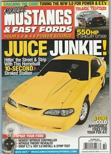 MUSCLE MUSTANG & FAST FORDS RIVISTA JUICE JUNKIE OTTOBRE 2010 - Foto 1 di 2