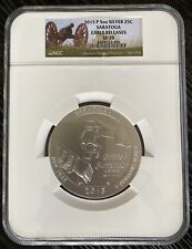 2015-P Saratoga (New York) ATB 5 Oz Silver NGC SP70 Early Releases