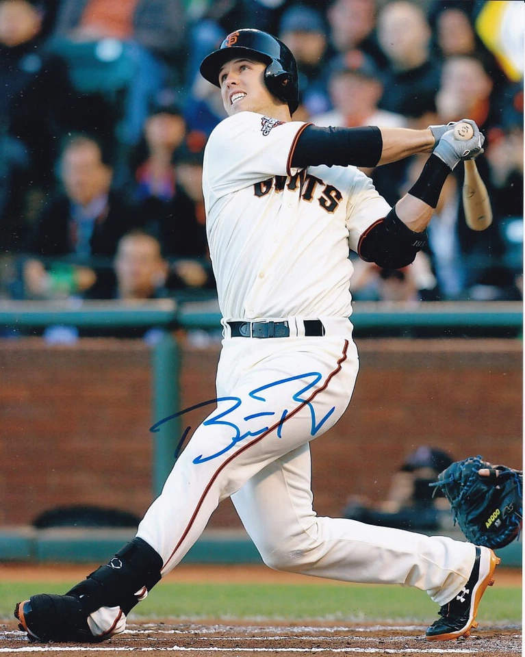 FOTO 8X10 FIRMADA AUTOGRAFIADA POR BUSTER POSEY GIGANTES DE SAN FRANCISCO Foto 1 de 1