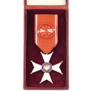3967 WW2 1918 2RP ORDEN POLACA DE POLONIA RESTITUTA CRUZ DE OFICIAL POLONIA - Imagen 1 de 6