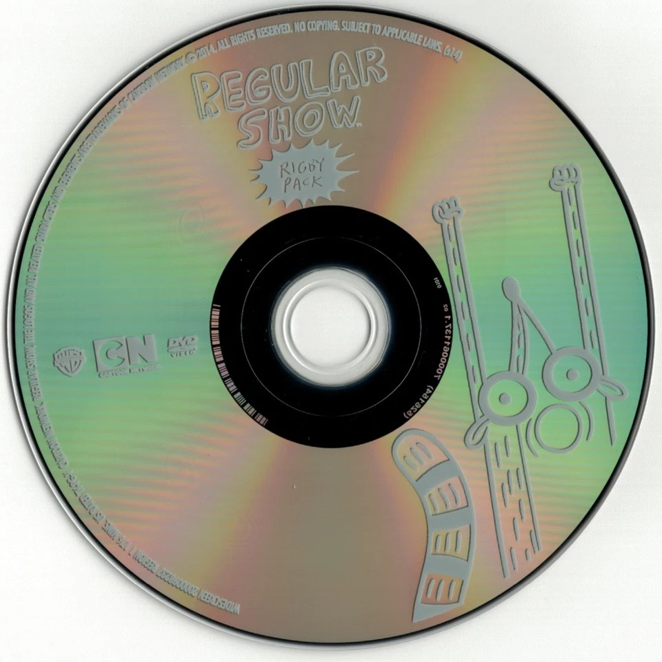 Regular Show: Rigby Pack (DVD disc) - Image 1 of 1