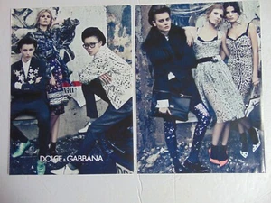 Anuncio impreso de arte de moda Dolce & Gabbana 2011 - Imagen 1 de 1