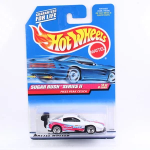 Hot Wheels 1999 - Coleccionista de tarjetas azules - Pikes Peak Toyota Celica - Sugar Rush - Imagen 1 de 2