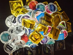 88 Condoms skyn, one flavor, trojan magnum, different date, free shipping USA - Picture 1 of 1