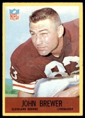 1967 Philadelphia. John Brewer Cleveland Browns #38 - Image 1 of 2