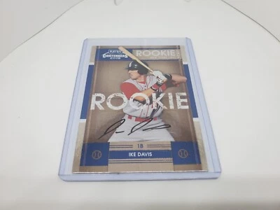 2008 Playoff Contenders Ike Davis Autograph Rookie RC Mets - Image 1 of 2