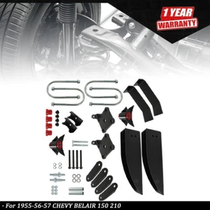 For Chevrolet Belair 150 210 1955-56-57 New Rear Leaf Spring Relocation Kit - Picture 1 of 12
