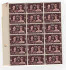 Quantity 2 1937 George Vi Coronation Stamps Plate 37 Unmounted Mint Freepost Uk