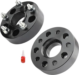 2x 1.5 Inch 5x4.75 Wheel Spacers 12x1.5 For Chevy S10 Corvette Camaro GMC Sonoma - Picture 1 of 8