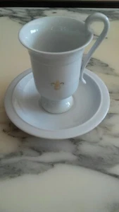 Tasse Teller Kaffeebecher Pharisäer Set .5 Sets.MARKE  BURG LINDAU . - Bild 1 von 2