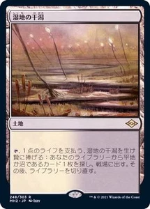 MTG Marsh Flats Japanese [MH2] - Picture 1 of 1