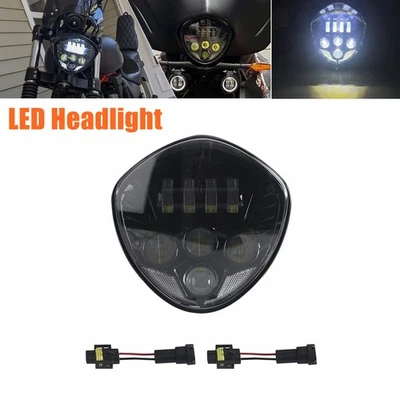 For Victory Magnum Hammer Vegas High-intensity Cross Country LED Headlight Black - Image 1 of 4