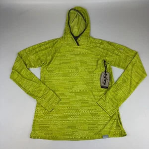 Neu mit Etikett NRS Damengröße S H2Core seidenleichter Hoodie UPF 50+ limettengrün - Bild 1 von 10