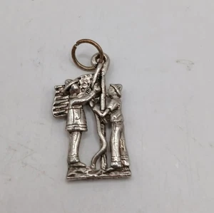 Silver Flag Pendant - Picture 1 of 3