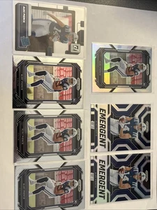 Prizm Alec Pierce Silver Prizm Rookie 2022 + 2 insertos plateados, 4 bases, 1 claramente - Imagen 1 de 8