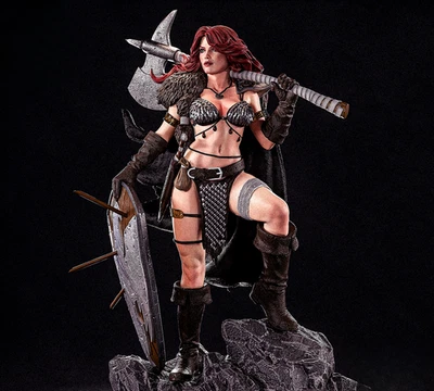 Kit modelo estatua escultura resina Sonja roja sin pintar/sin montar Foto 1 de 4