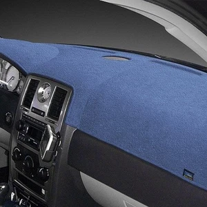 For Mercedes-Benz E300 10-16 Dash Designs Plush Velour Medium Blue Dash Cover - Picture 1 of 2