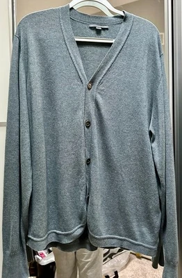 Cárdigan Cachemir Colección Exclusiva John Varvatos Muy Raro Talla XL. Foto 1 de 4