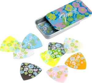 Fender Tokyo Flower Collection Pick Tin paquete de 12 piezas de Japón - Imagen 1 de 4