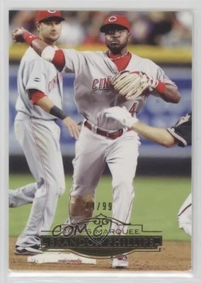 Carpa Topps Gold 2011/99 Brandon Phillips #16 Foto 1 de 2