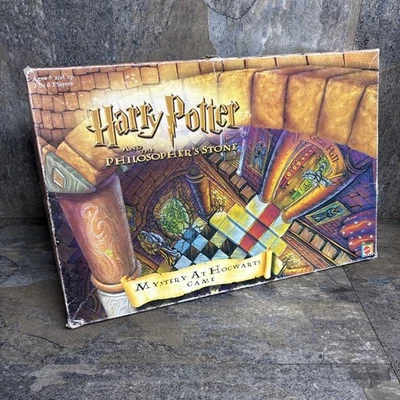 Mattel Harry Potter Philosophers Mystery At Hogwarts Board Game PLEASE READ  - Image 1 of 4