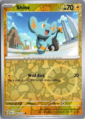 Shinx - - SV02: Paldea Evolved #069/193 Reverse Holo Common - Image 1 of 2
