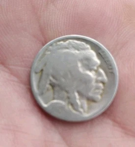 1927 US 5c Five Cent Buffalo/Indian Head Nickel! No Mint Mark!! - Picture 1 of 4