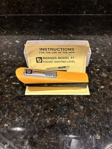 Berger Instruments Model 41 Pocket Visierwaage - Bild 1 von 8