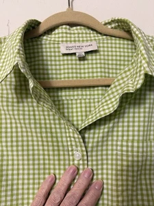 JONES NEW YORK PETITE BUTTON UP FITTED WORK CASUAL TRAVEL ERRANDS CLASSIC PXL - Picture 1 of 18
