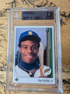 1989 Upper Deck - Ken Griffey Jr #1 (RC) - Picture 1 of 2